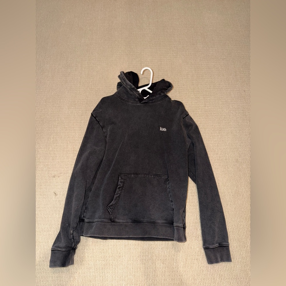 Distressed Black Kith Hoodie